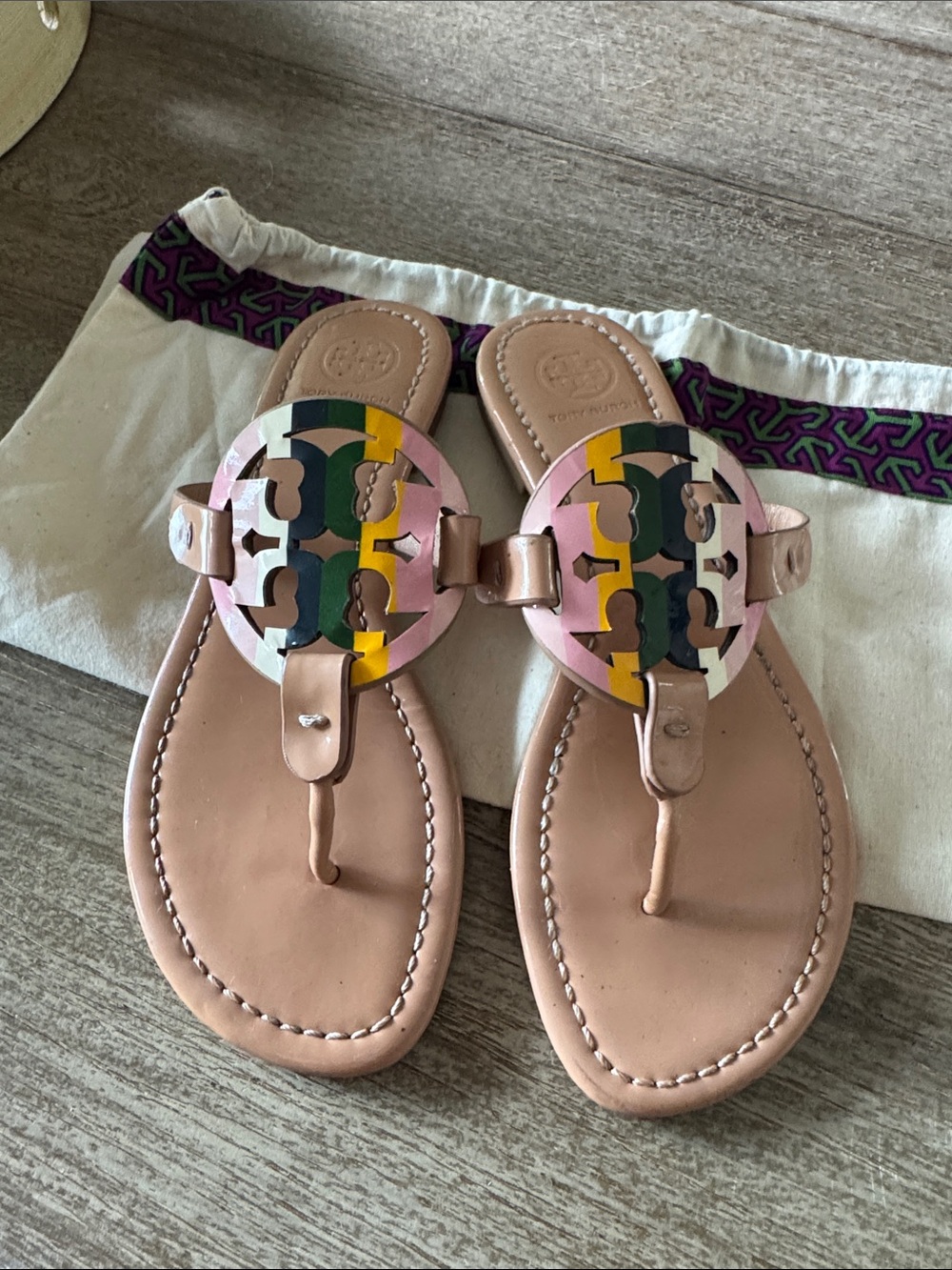 Tory Burch Miller Sandal sz 6